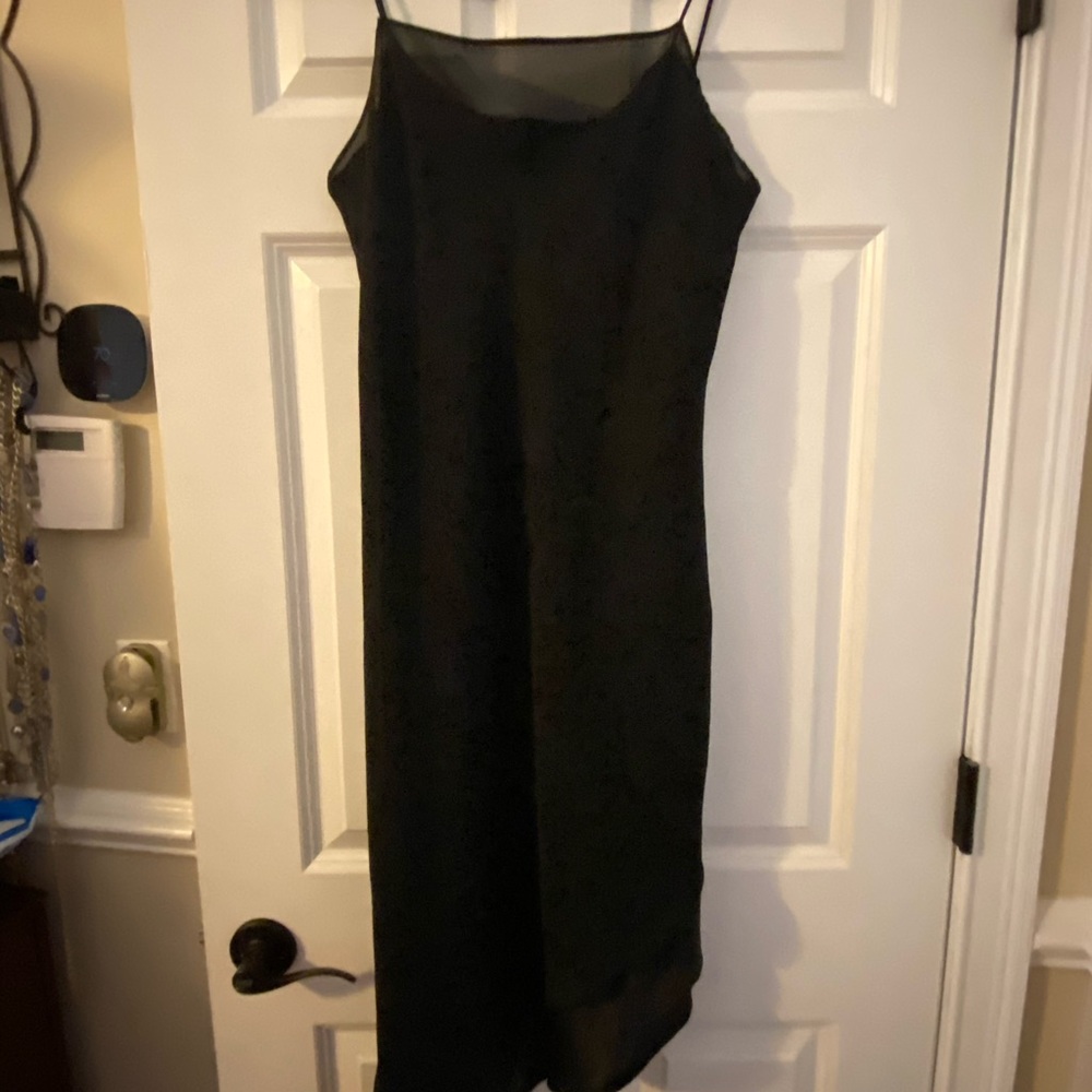 Simple black dress